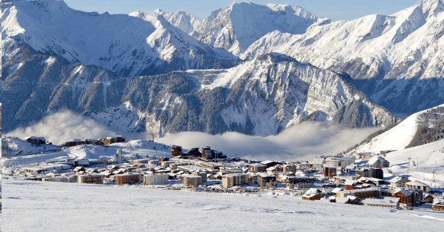 Alpe d’Huez Named Europe’s Best Ski Resort